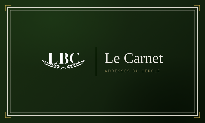 Ex-libris Le Carnet · adresses du Cercle