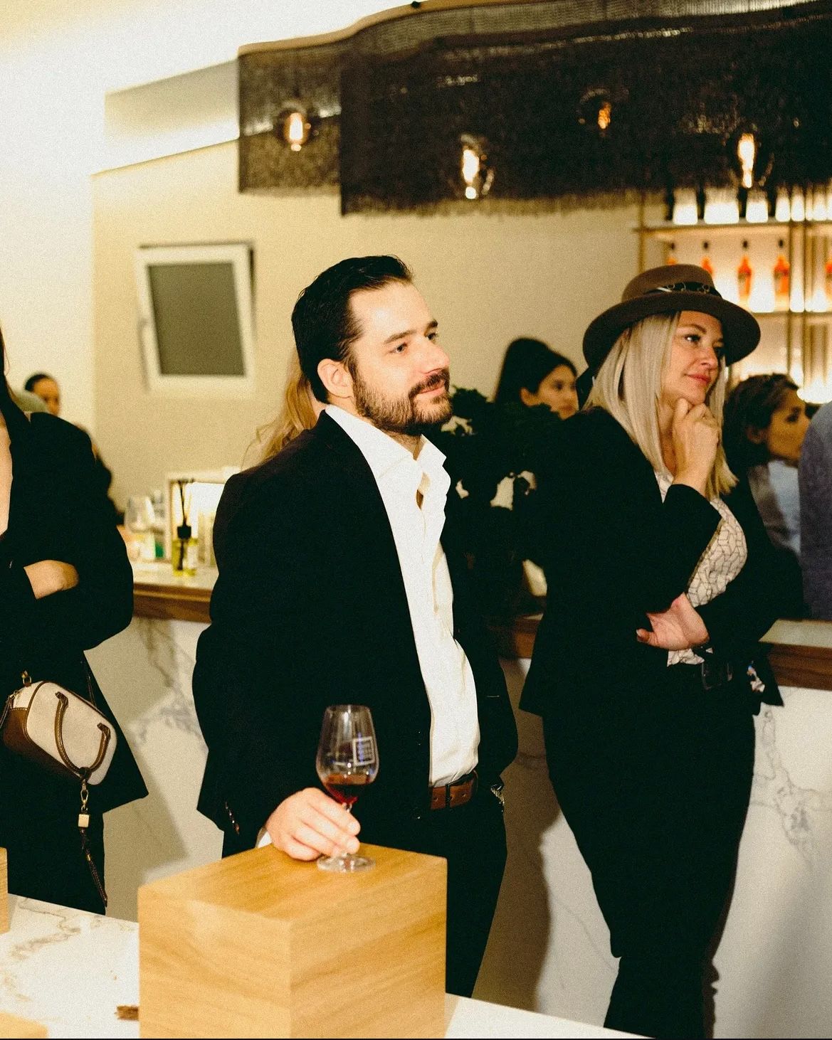 Invitée de la soirée à Nyon