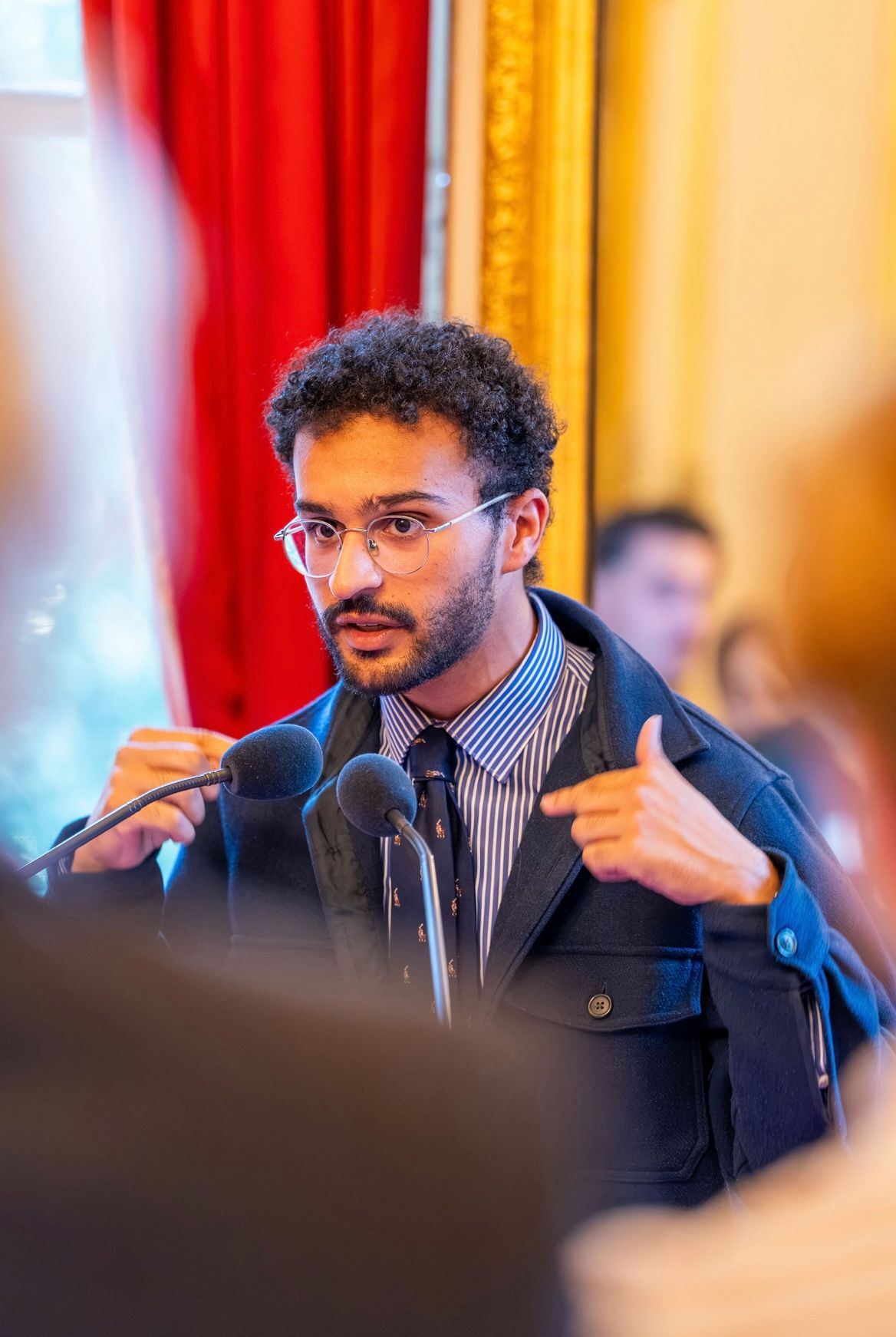 Prise de parole au gala Bossuet