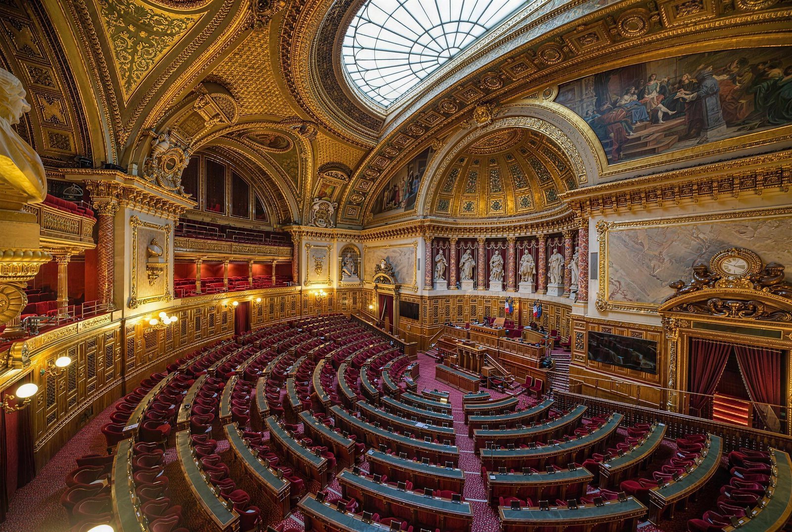 Hémicycle du Sénat, Palais du Luxembourg