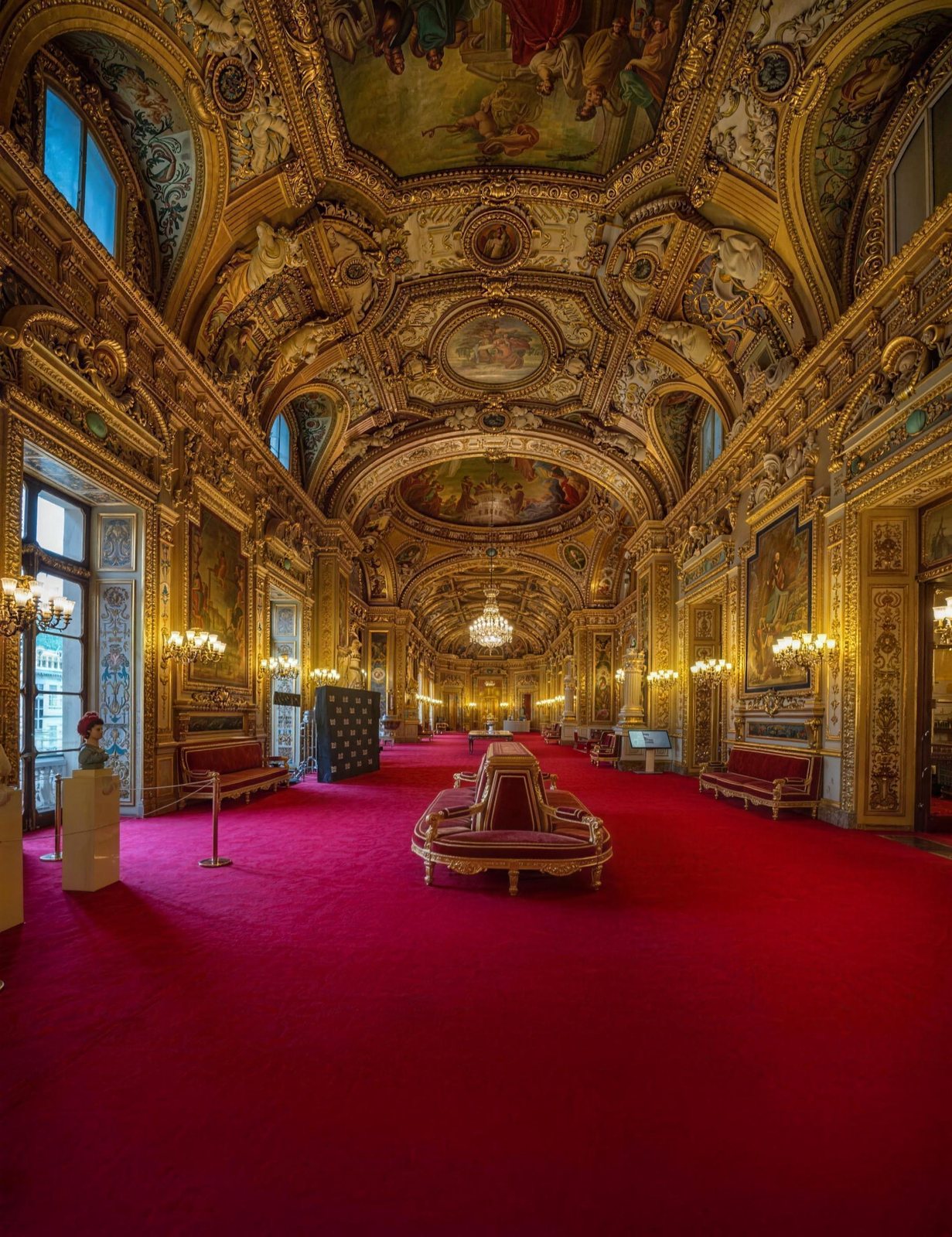 La galerie dorée du Sénat, Palais du Luxembourg